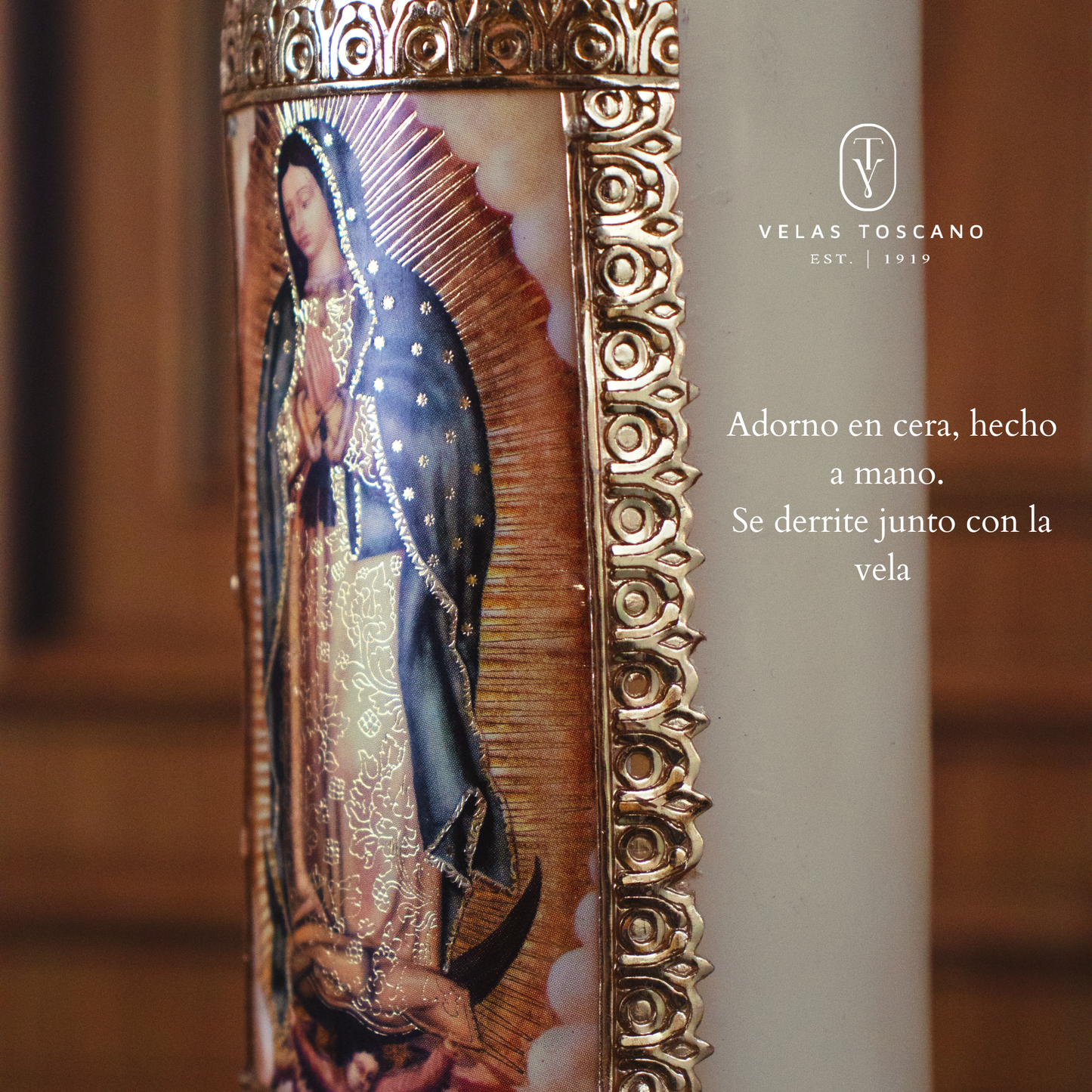 VELA GRANDE VIRGEN DE GUADALUPE