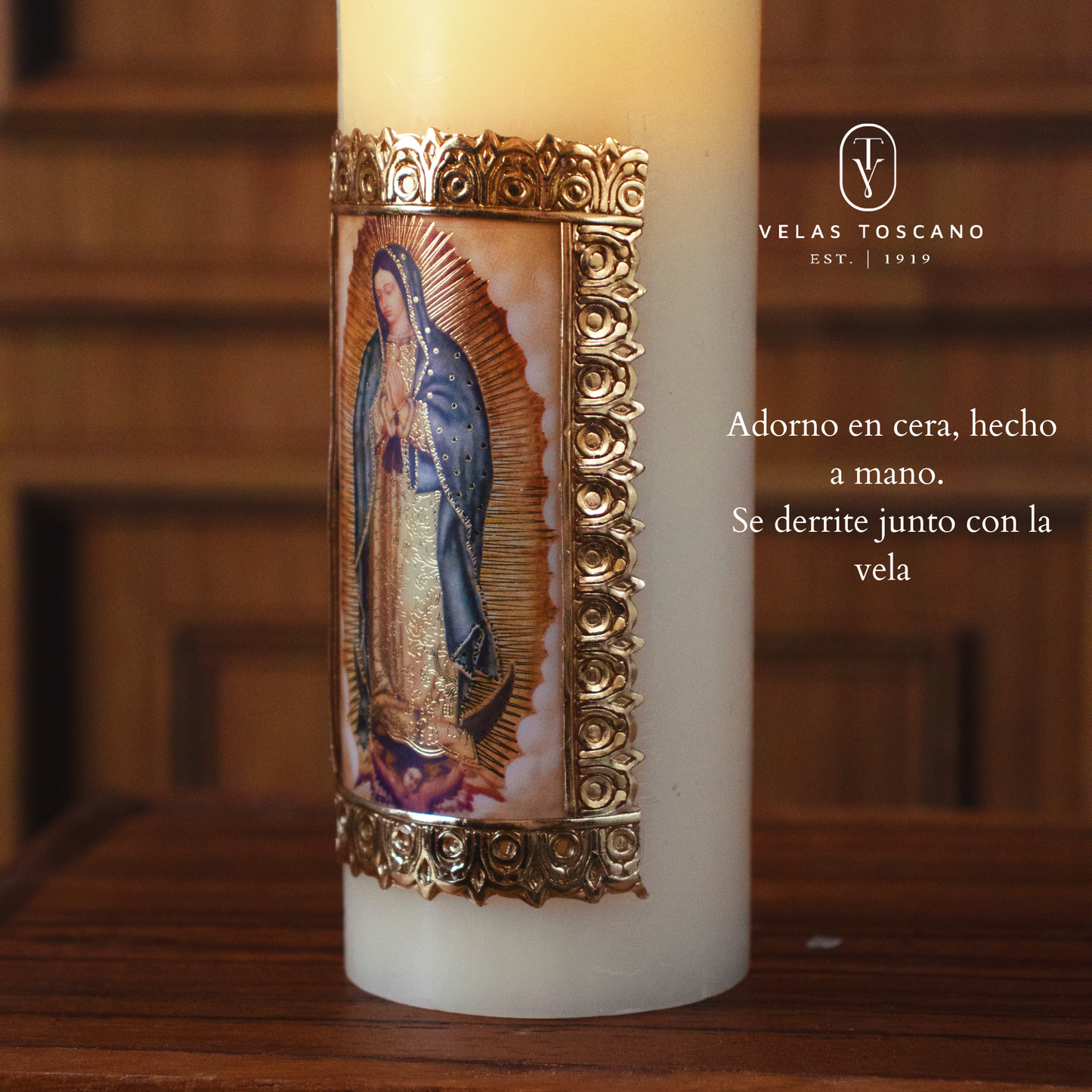 VELA VIRGEN DE GUADALUPE