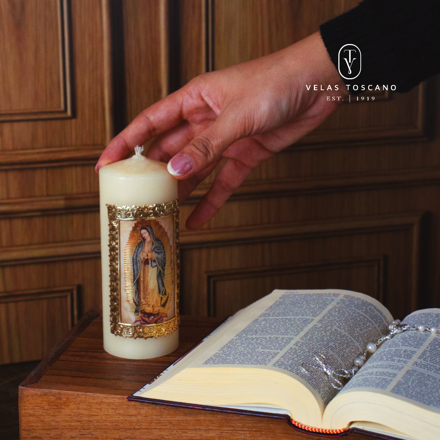 VELA VIRGEN DE GUADALUPE