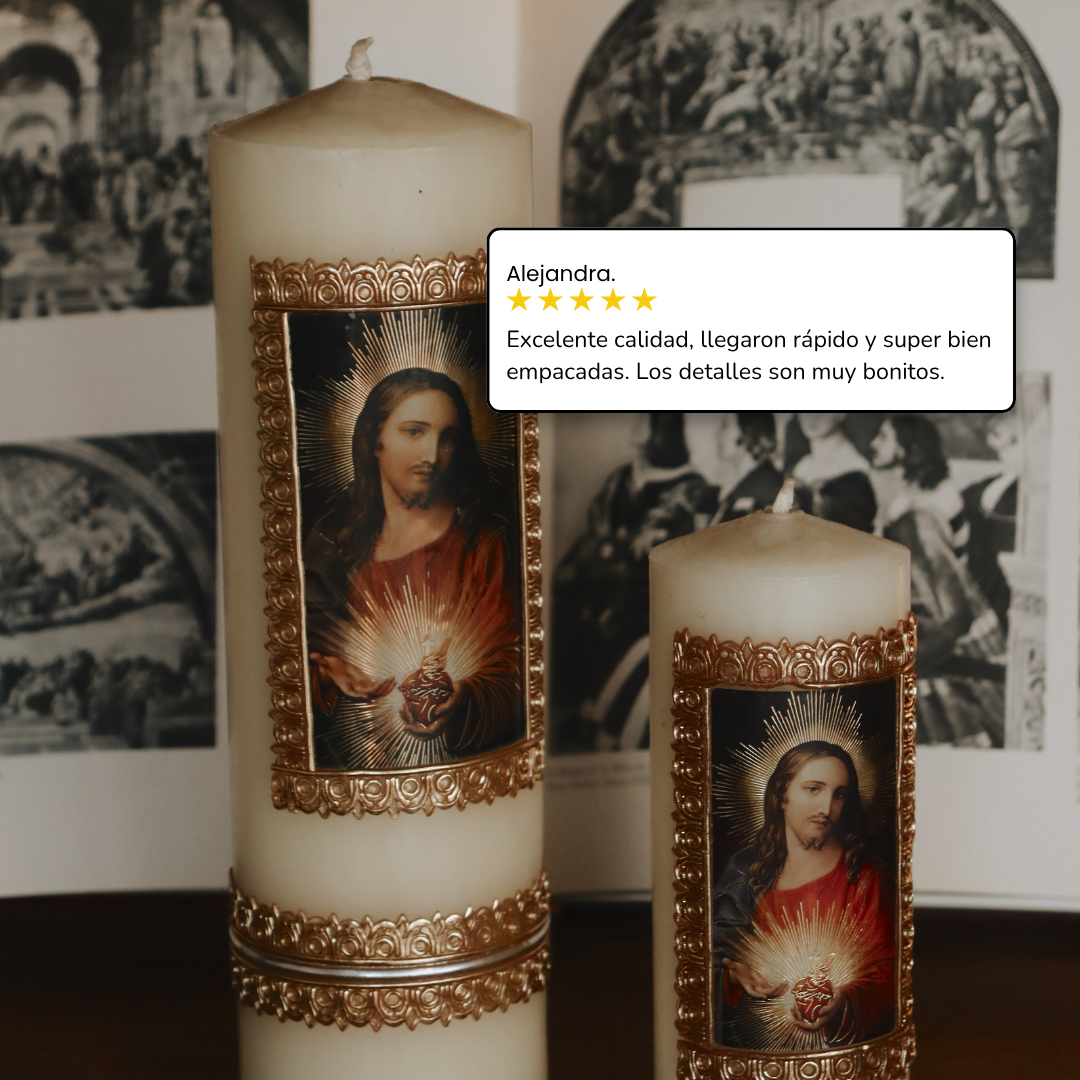 VELA GRANDE SAGRADO CORAZÓN