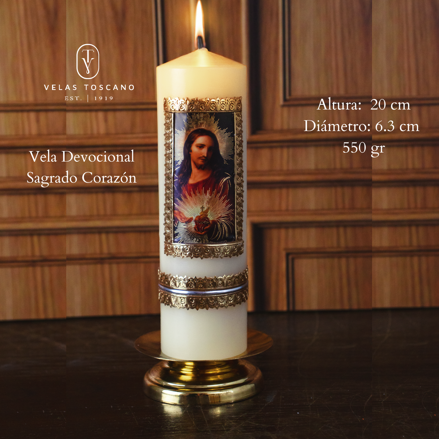 VELA GRANDE SAGRADO CORAZÓN