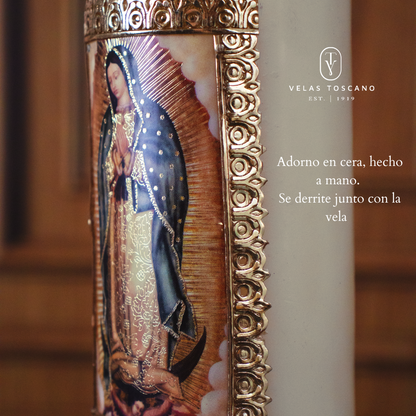 VELA GRANDE VIRGEN DE GUADALUPE