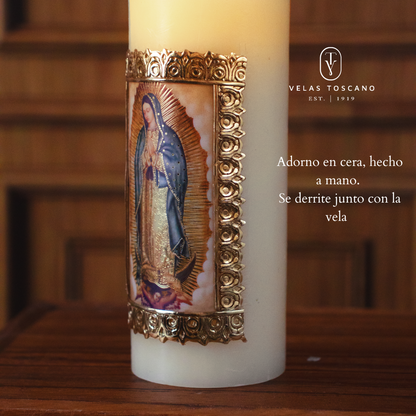 VELA VIRGEN DE GUADALUPE