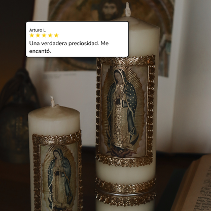 VELA VIRGEN DE GUADALUPE